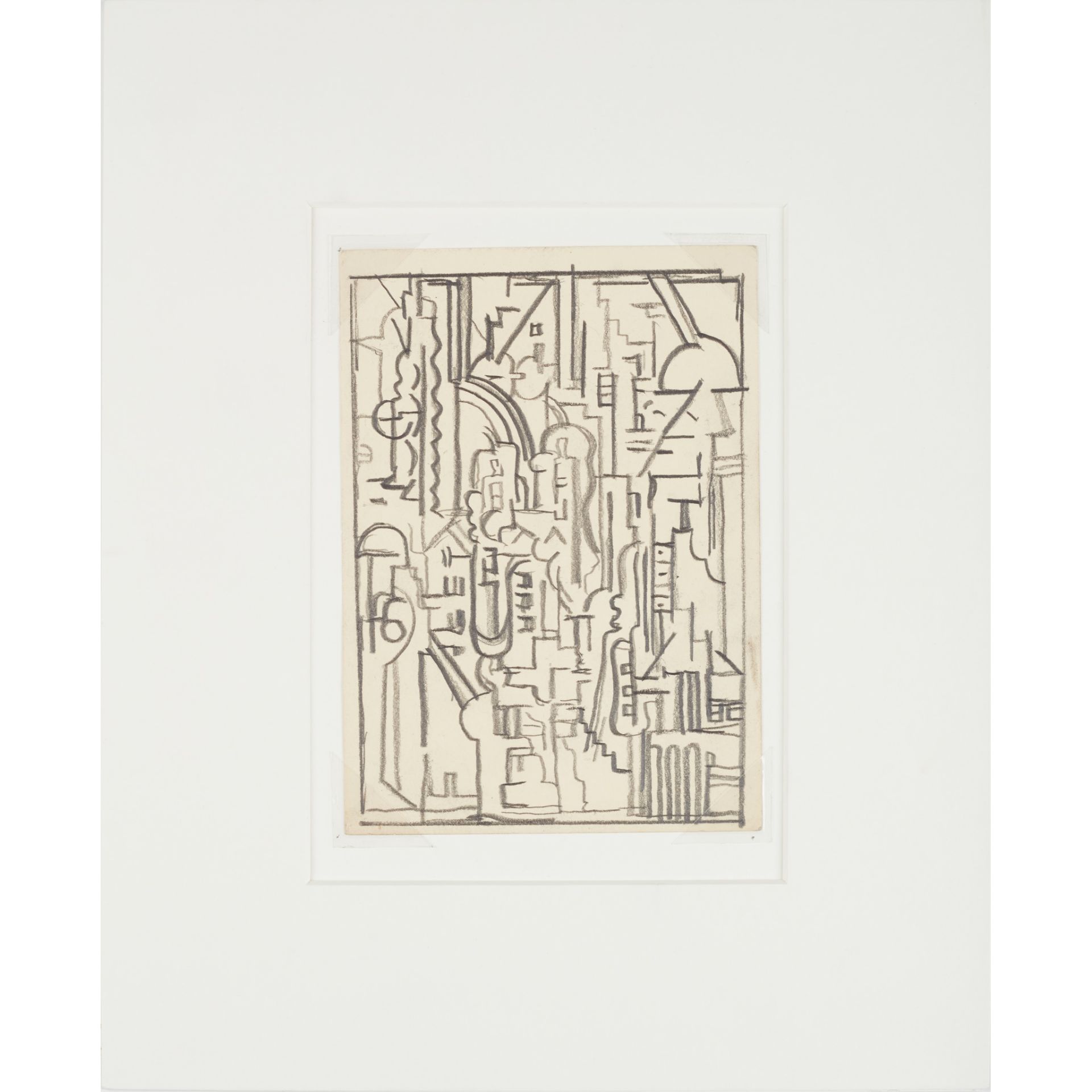 § EDUARDO PAOLOZZI K.B.E., R.A., H.R.S.A. (SCOTTISH 1924-2005) UNTITLED (SKETCH)