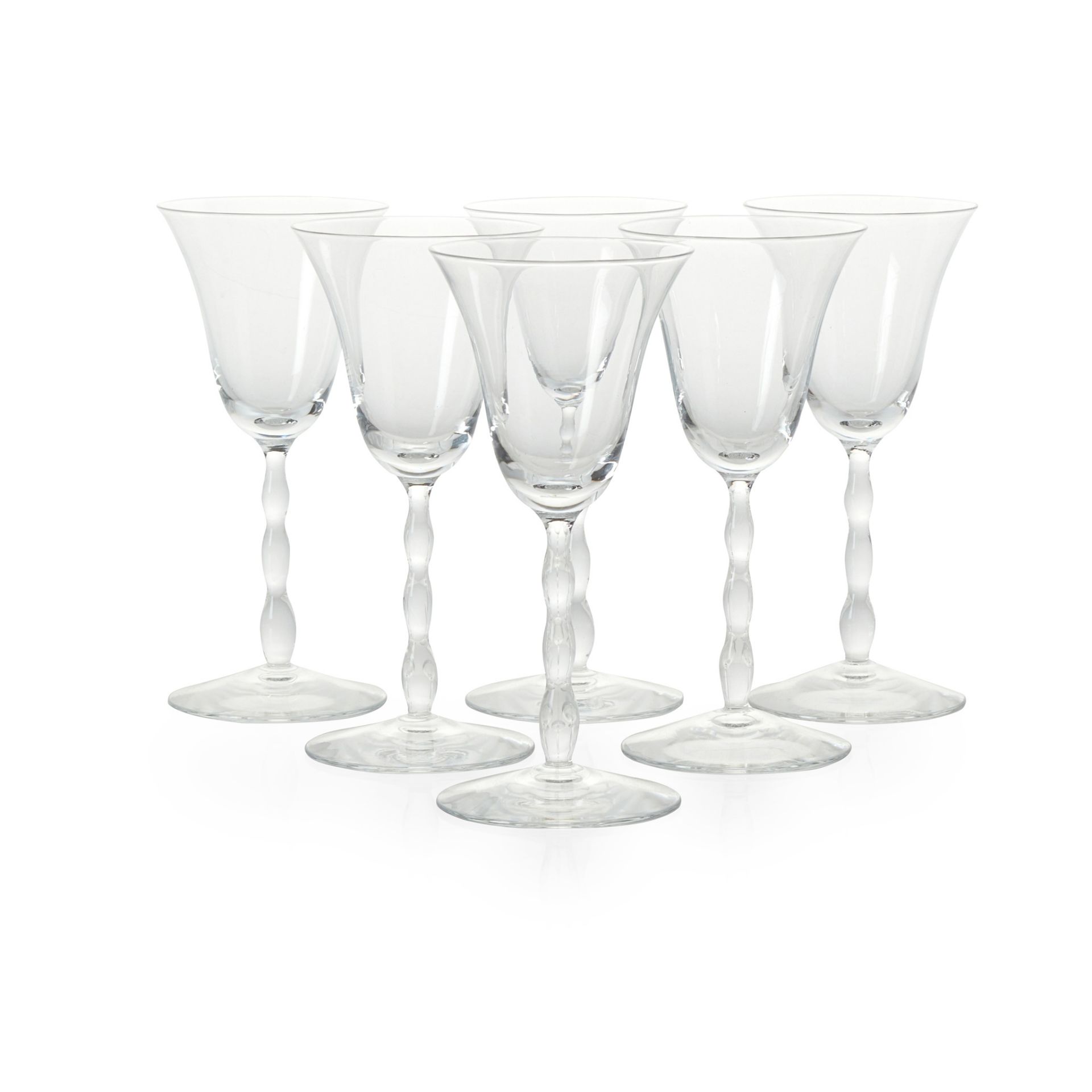 MANNER OF JAMES POWELL & SON GROUP OF ARTS & CRAFTS DRINKING GLASSES, CIRCA 1900 - Image 3 of 4