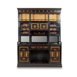 DANIEL COTTIER (1837-1891) FOR COTTIER & CO. GRECIAN REVIVAL SIDE CABINET, CIRCA 1870-75