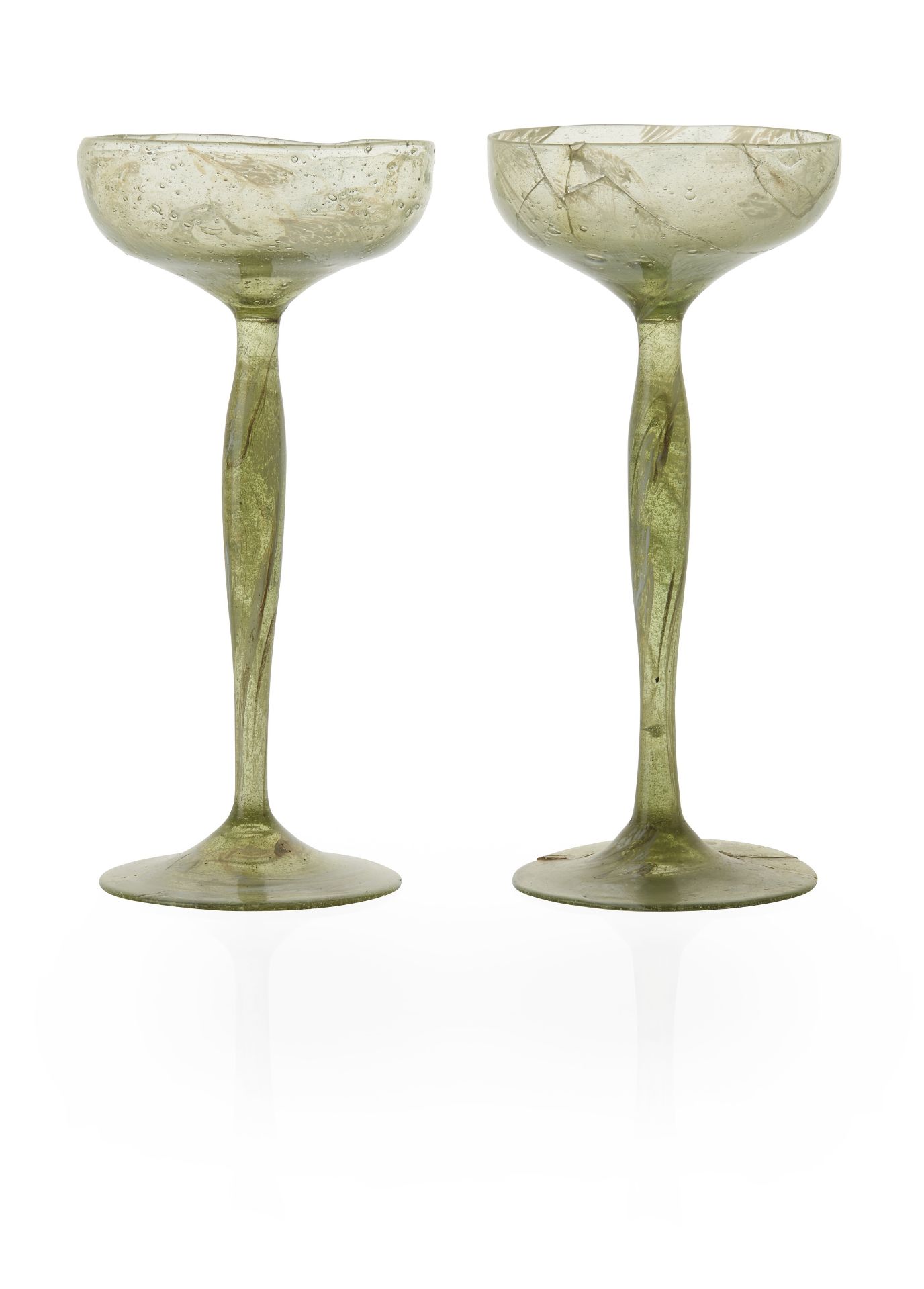 JAMES COUPER & SONS, GLASGOW 'CLUTHA' CHAMPAGNE COUPE, CIRCA 1890