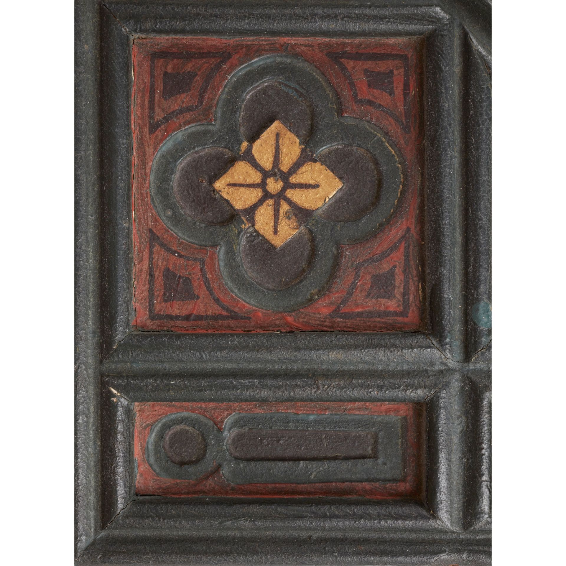 MANNER OF WILLIAM BURGES, PROBABLY COX & SONS (MAKER) WALL MIRROR, CIRCA 1880 - Image 5 of 7