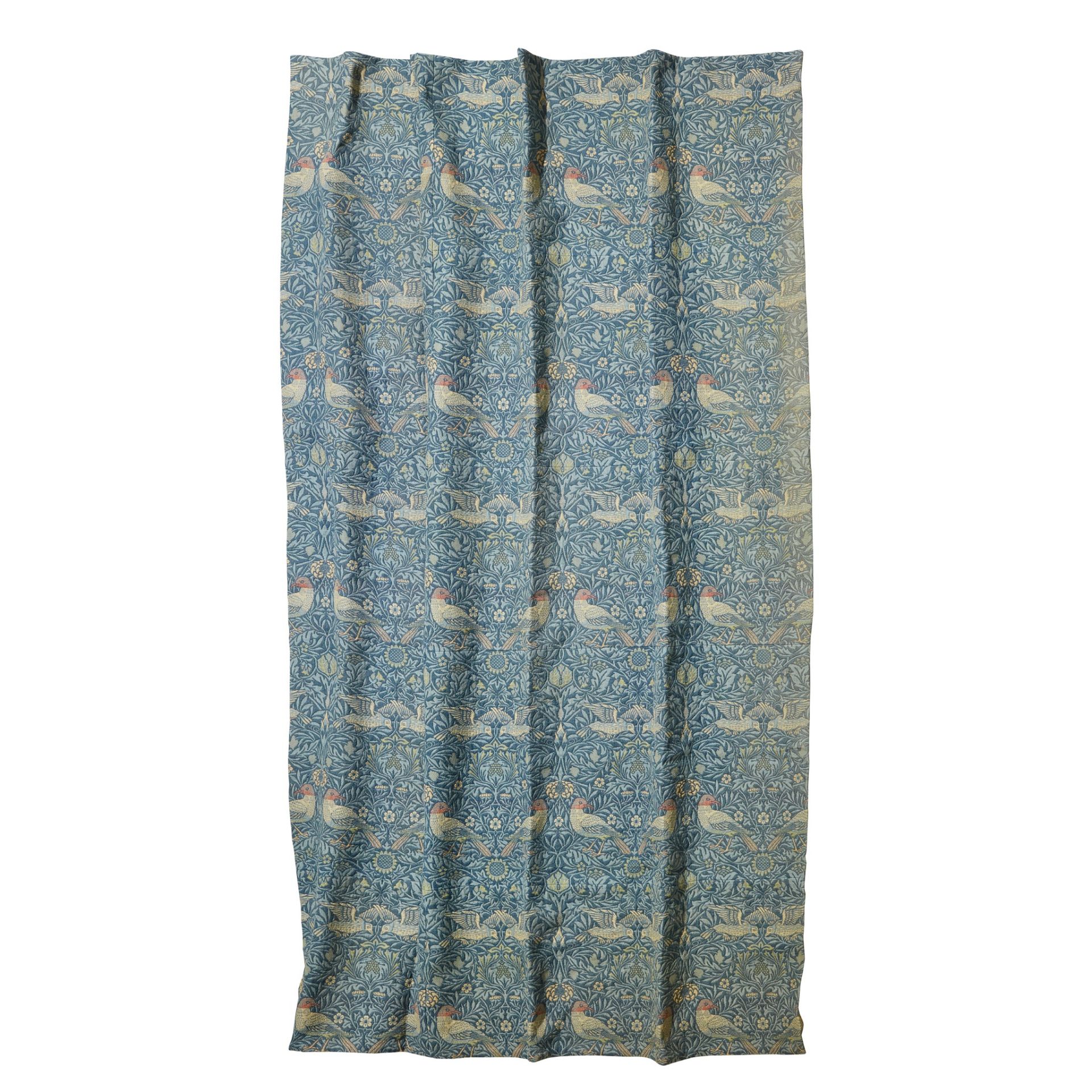 WILLIAM MORRIS (1834-1896) FOR MORRIS & CO. PAIR OF 'BIRD' PATTERN CURTAINS, CIRCA 1890 - Image 5 of 6