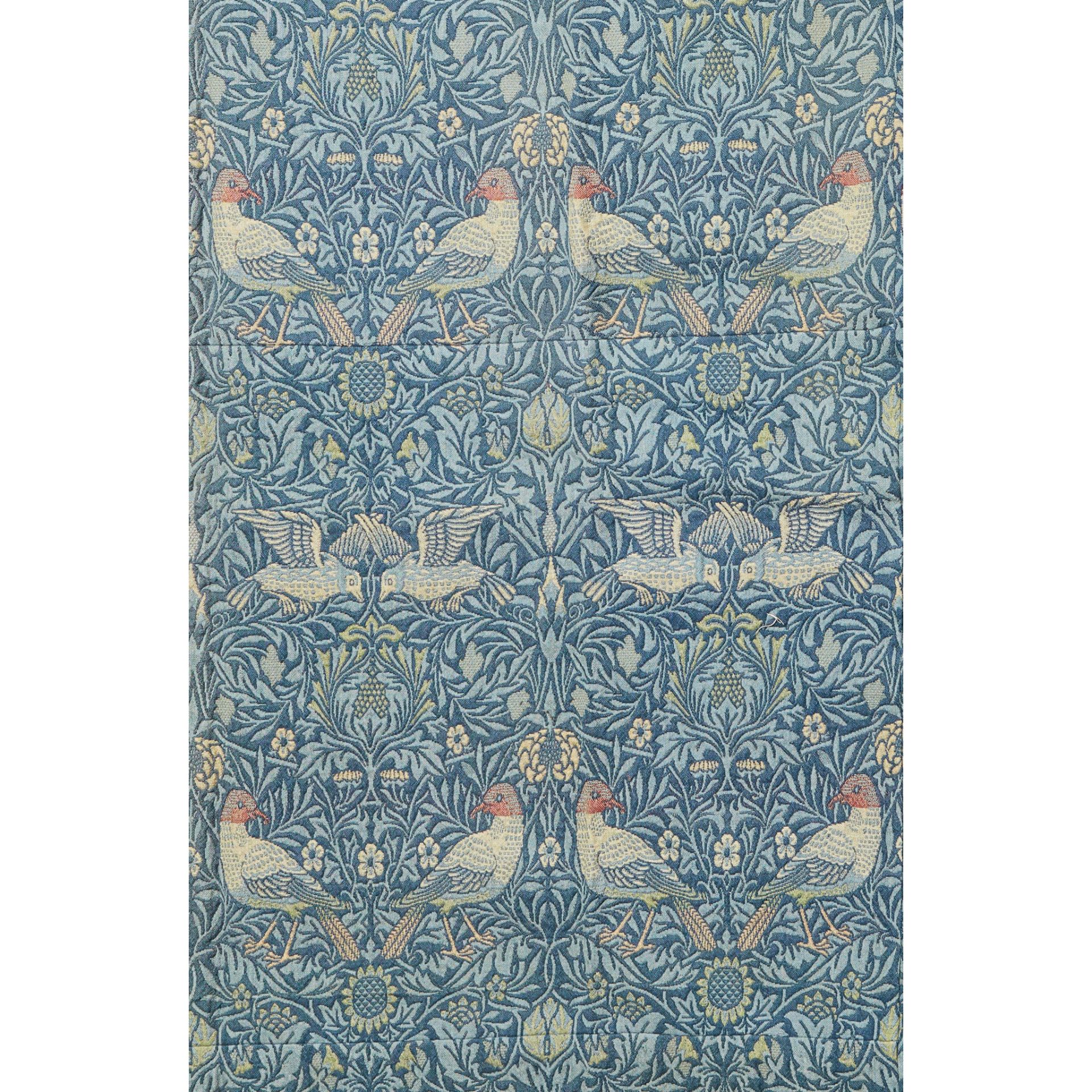 WILLIAM MORRIS (1834-1896) FOR MORRIS & CO. PAIR OF 'BIRD' PATTERN CURTAINS, CIRCA 1890