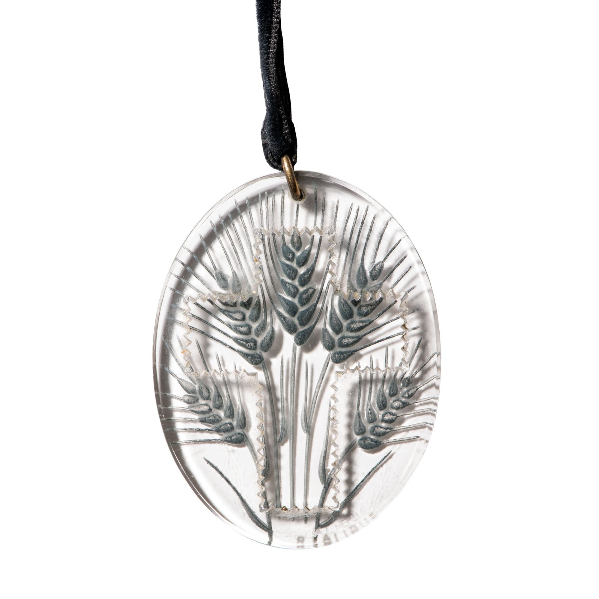 ‡ René Lalique (French 1860-1945) CROIX ÉPIS PENDANT, NO. 1228