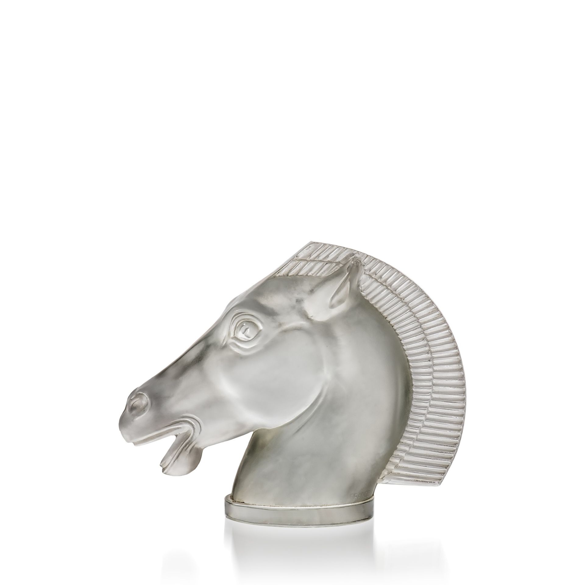 René Lalique (French 1860-1945) LONGCHAMP CAR MASCOT, NO. 1125 A