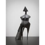 § Lynn Chadwick C.B.E. R.A. Female Figure from Maquette VI Two Winged Figures, 1973, cast 1987
