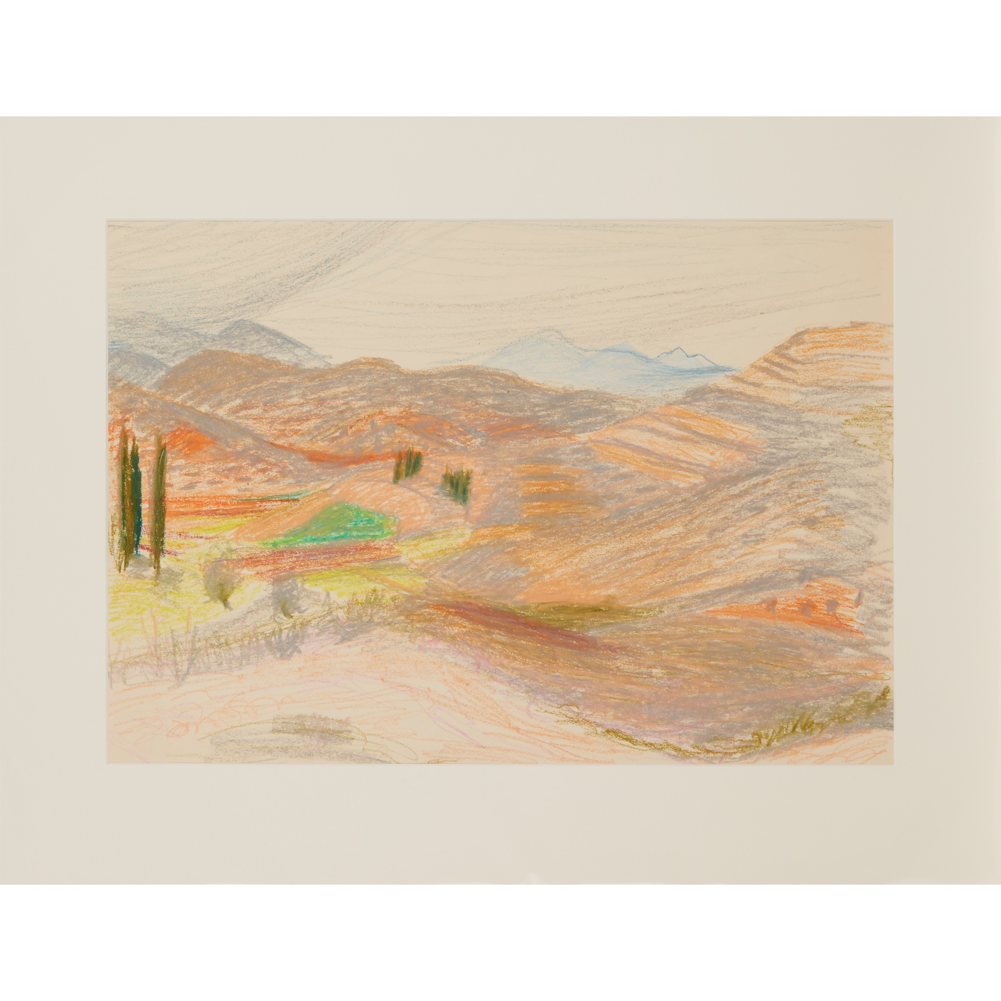 § Winifred Nicholson (British 1893-1981) Pillar in Greek Landscape / Greek Landscape with Terraces - Image 5 of 6