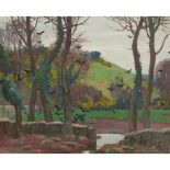 Ernest Procter A.R.A. (British 1885-1935) Landscape, 1915