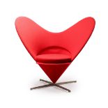 Verner Panton (Danish 1926-1998) for Vitra 'Heart Cone' Chair, designed 1959