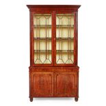 REGENCY MAHOGANY DISPLAY CABINET, IN THE MANNER OF GILLOWS EARLY 19TH CENTURY