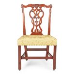 GEORGE III MAHOGANY SIDE CHAIR 18TH CENTURY