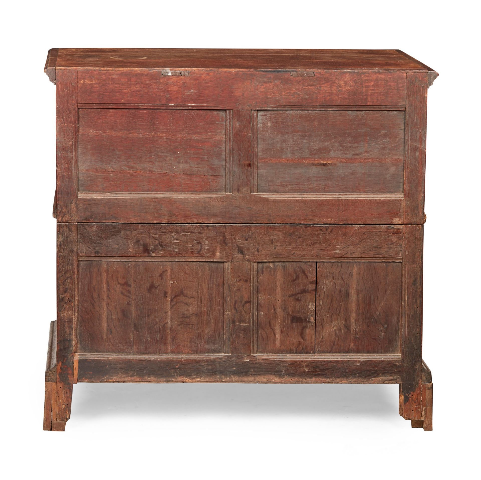 WILLIAM AND MARY OAK CHEST OF DRAWERS LATE 17TH CENTURY - Image 2 of 2