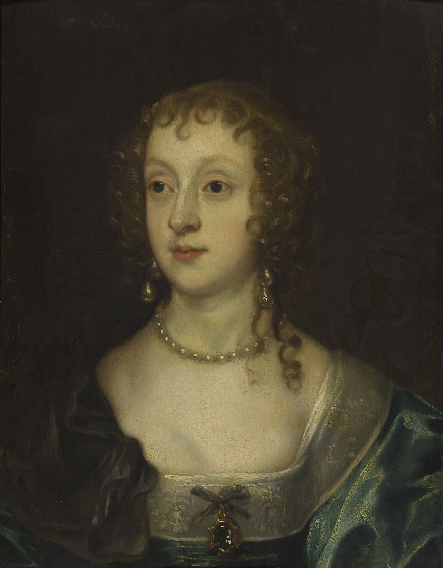 MANNER OF SIR PETER LELY PORTRAIT OF A LADY SAID TO BE LADY EVELYN - Bild 2 aus 6