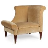 UPHOLSTERED 'NAPOLEON' ARMCHAIR, AFTER A DESIGN BY SIR EDWIN LUTYENS EARLY 20TH CENTURY