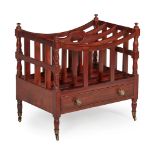 REGENCY MAHOGANY CANTERBURY EARLY 19TH CENTURY