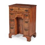 GEORGE I WALNUT KNEEHOLE DRESSING TABLE EARLY 18TH CENTURY