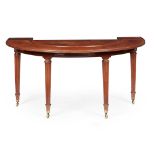 LATE GEORGE III MAHOGANY HUNT TABLE, IN THE MANNER OF GILLOWS LATE 18TH/ EARLY 19TH CENTURY