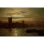 LOUIS GRIMSHAW (BRITISH 1870-1943) THE HOUSES OF PARLIAMENT