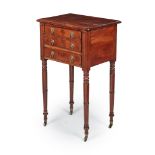 REGENCY MAHOGANY LAMP TABLE EARLY 19TH CENTURY