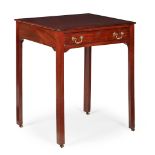 GEORGE III MAHOGANY LAMP TABLE 18TH CENTURY