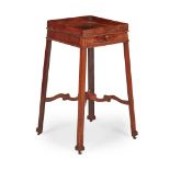 GEORGE III MAHOGANY KETTLE STAND LATE 18TH CENTURY