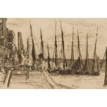 JAMES ABBOTT MCNEILL WHISTLER R.B.A. (AMERICAN 1834-1903) BILLINGSGATE (KENNEDY 47; GLASGOW 51)