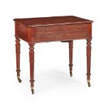 REGENCY MAHOGANY DRESSING TABLE EARLY 19TH CENTURY