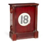 LARGE MAHOGANY PERPETUAL CALENDAR 19TH CENTURY