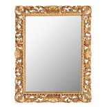 FLORENTINE GILTWOOD MIRROR 19TH CENTURY