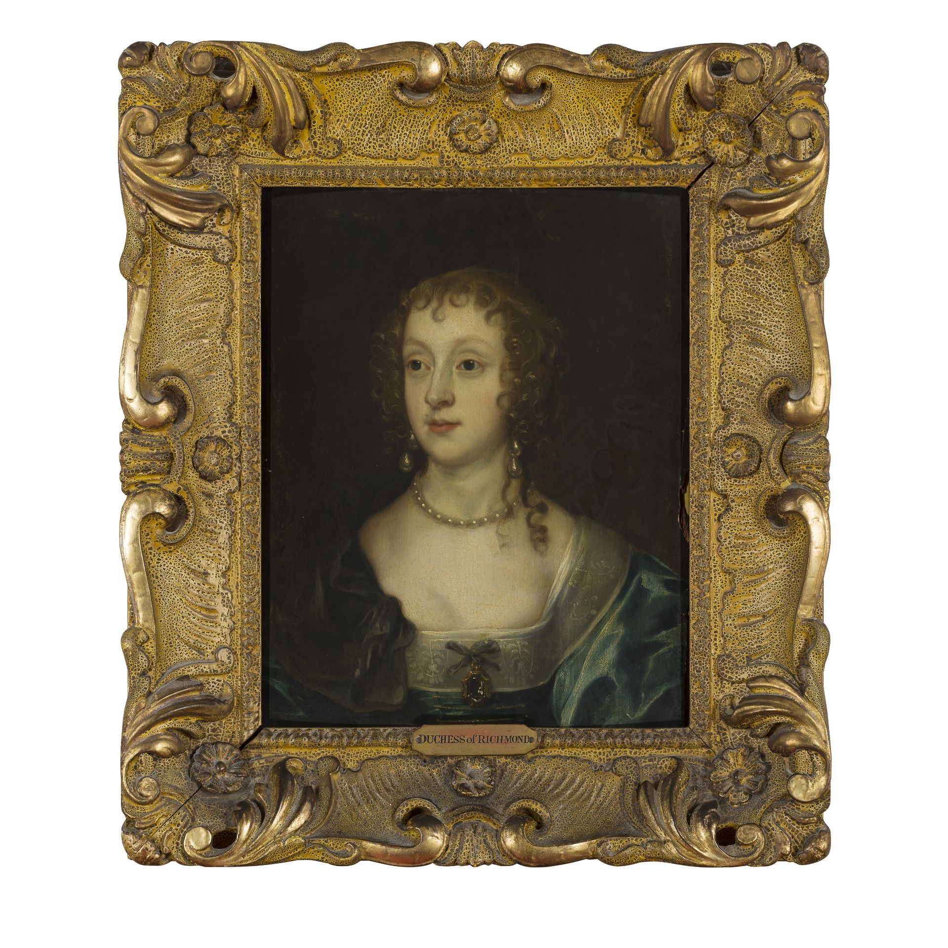 MANNER OF SIR PETER LELY PORTRAIT OF A LADY SAID TO BE LADY EVELYN - Bild 5 aus 6