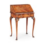 GEORGE I STYLE WALNUT BUREAU LATE 19TH CENTURY