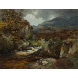 JAMES FAED JR (SCOTTISH 1856-1920) A STREAM OFF THE HILLS