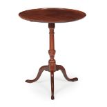 GEORGE III MAHOGANY TRIPOD TEA TABLE 18TH CENTURY