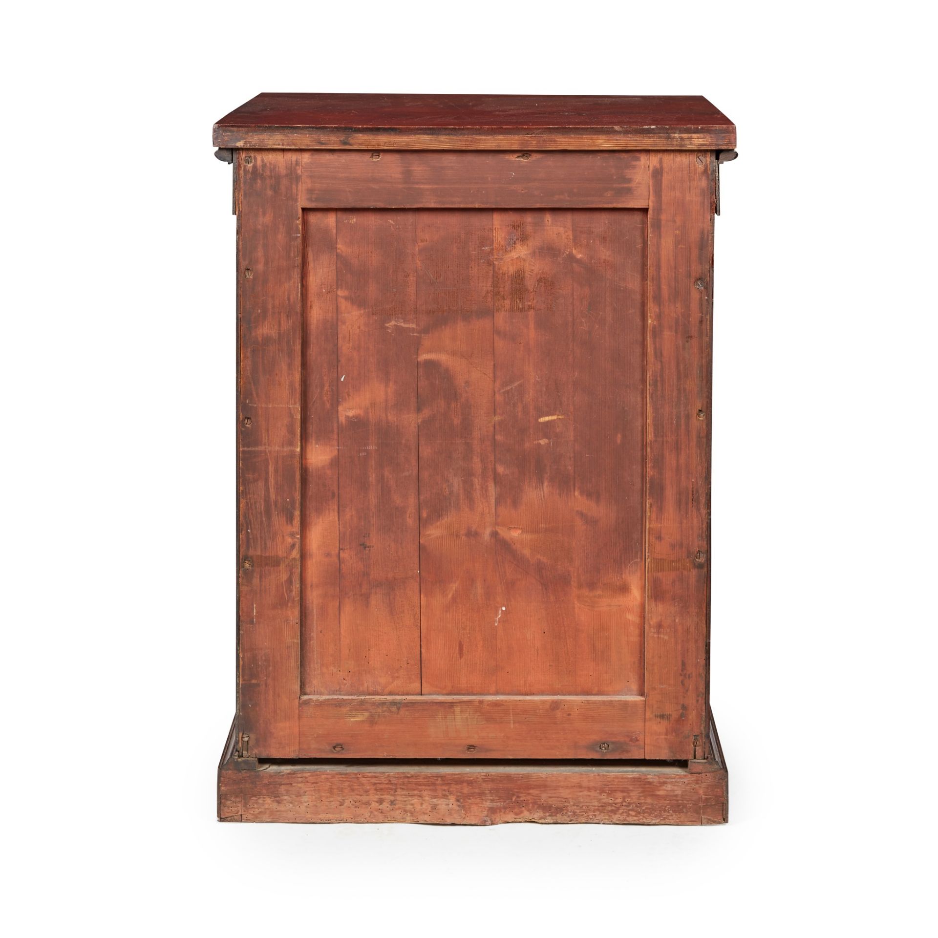 GEORGE III MAHOGANY PEDESTAL CUPBOARD LATE 18TH CENTURY - Image 2 of 2