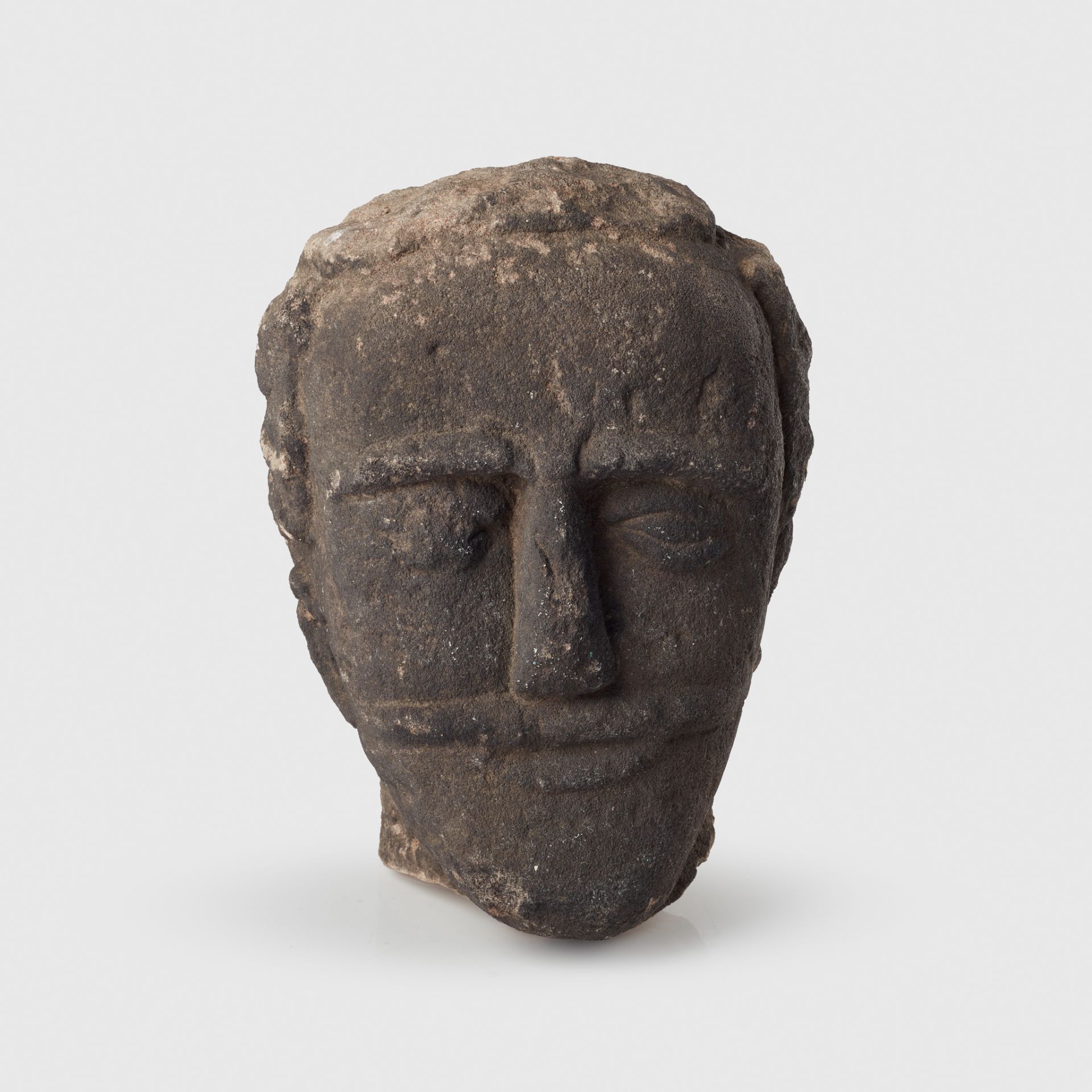 ANCIENT CELTIC STONE HEAD UNITED KINGDOM, LIKELY 1ST CENTURY B.C. - Bild 6 aus 8