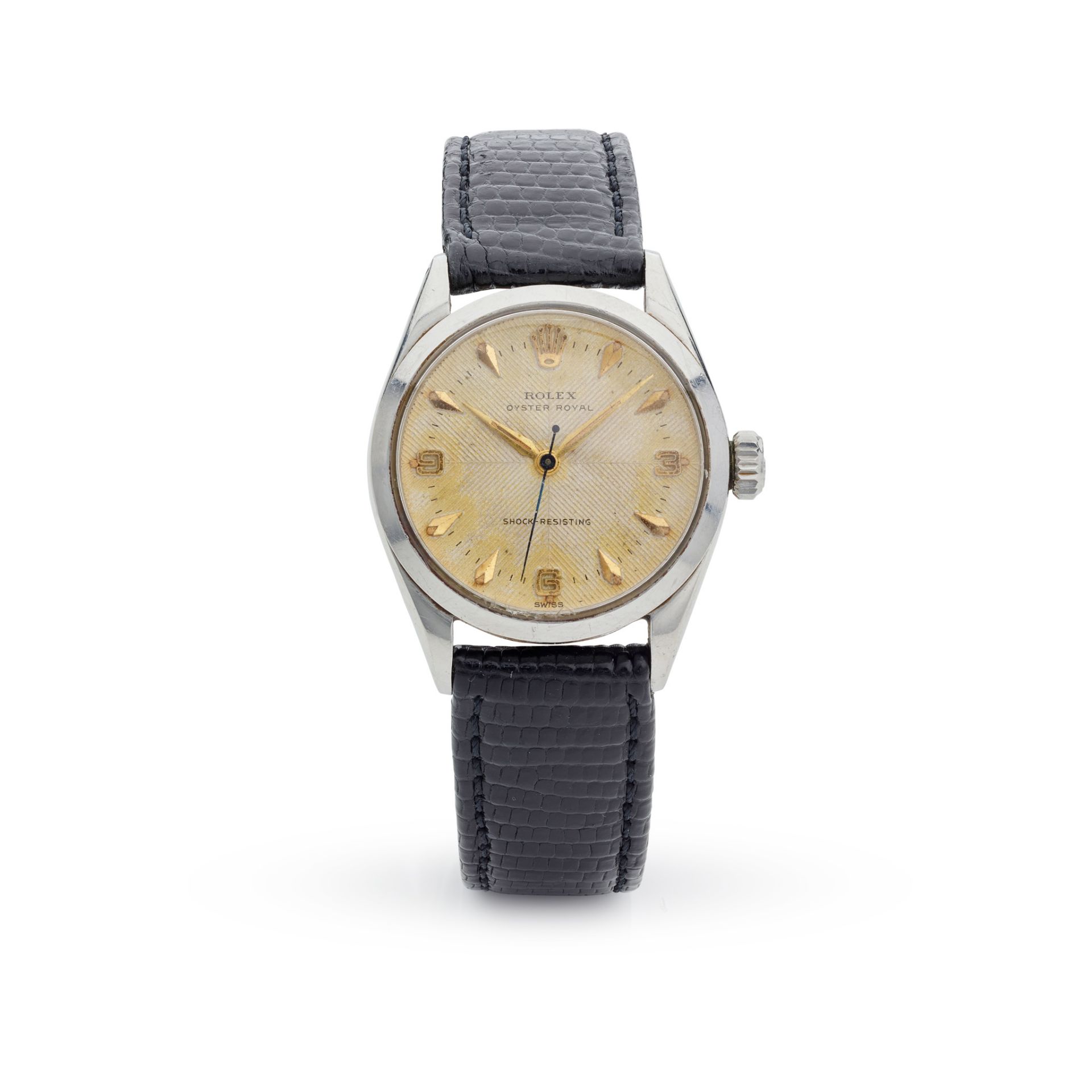 Rolex: a steel wrist watch