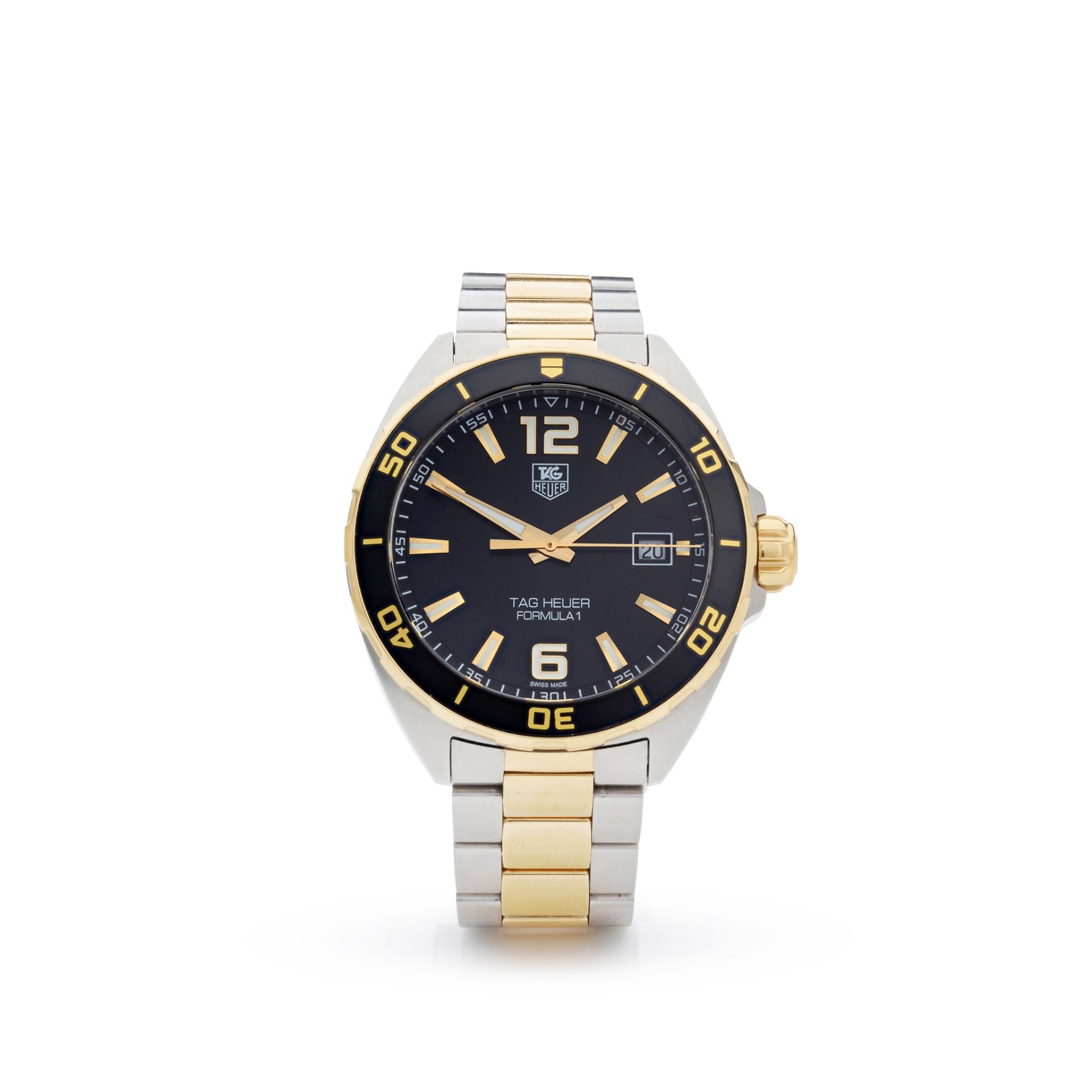 TAG Heuer: a bi-colour wrist watch