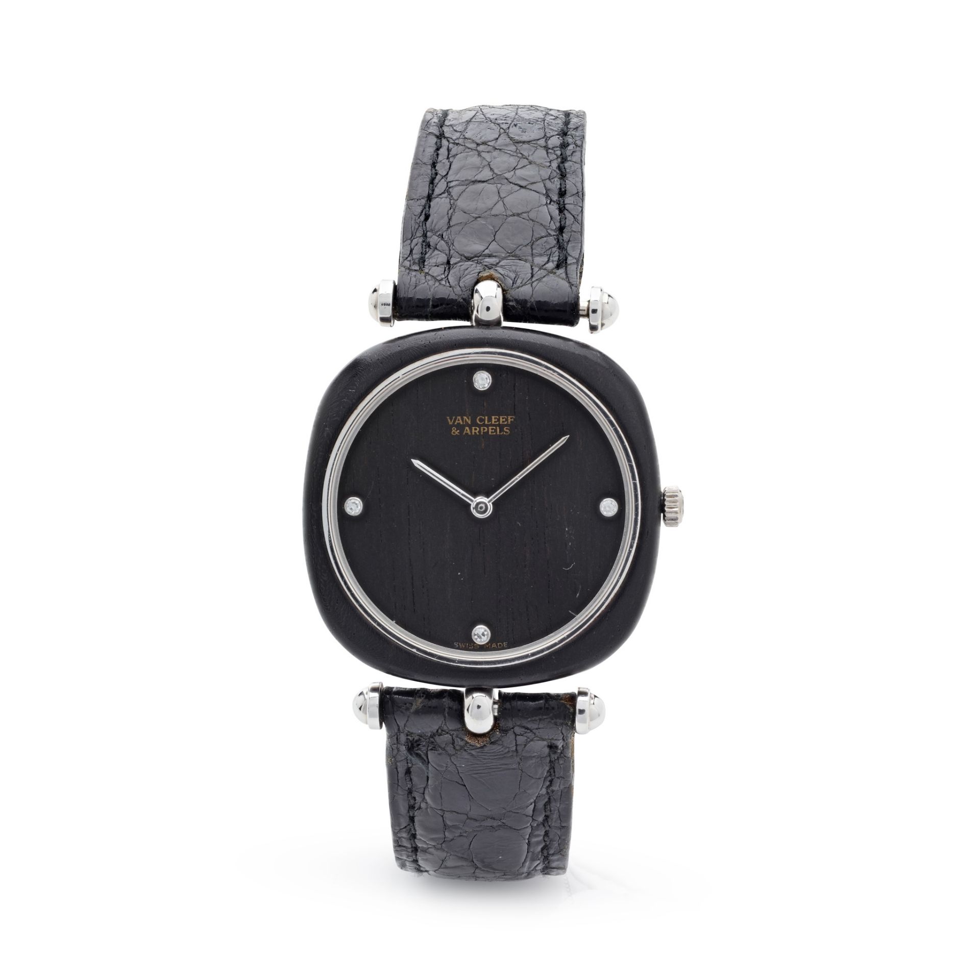 Van Cleef & Arpels: a diamond set wrist watch