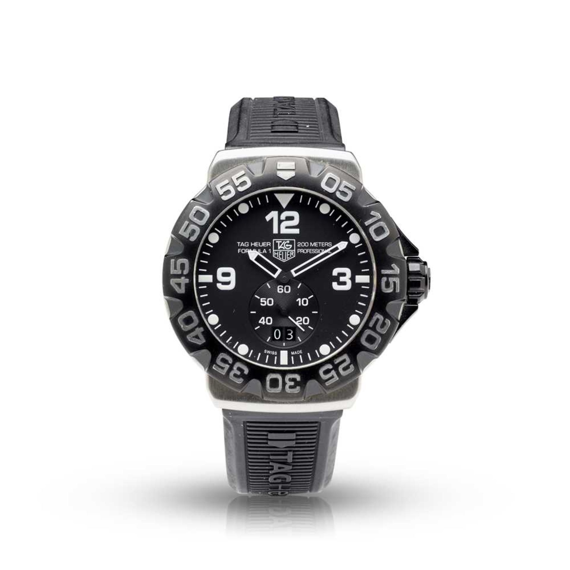 Tag Heuer: A stainless steel wrist watch