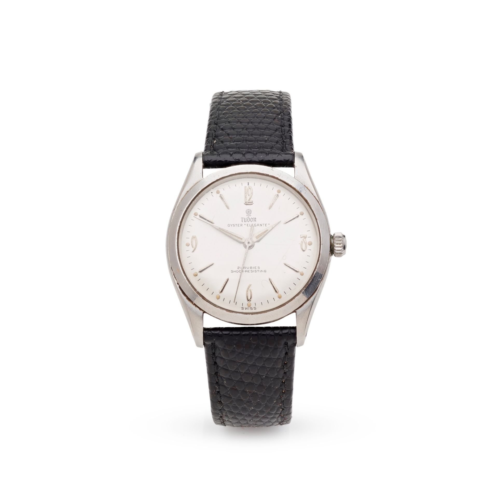 Tudor: a mid 20th-century steel wrist watch