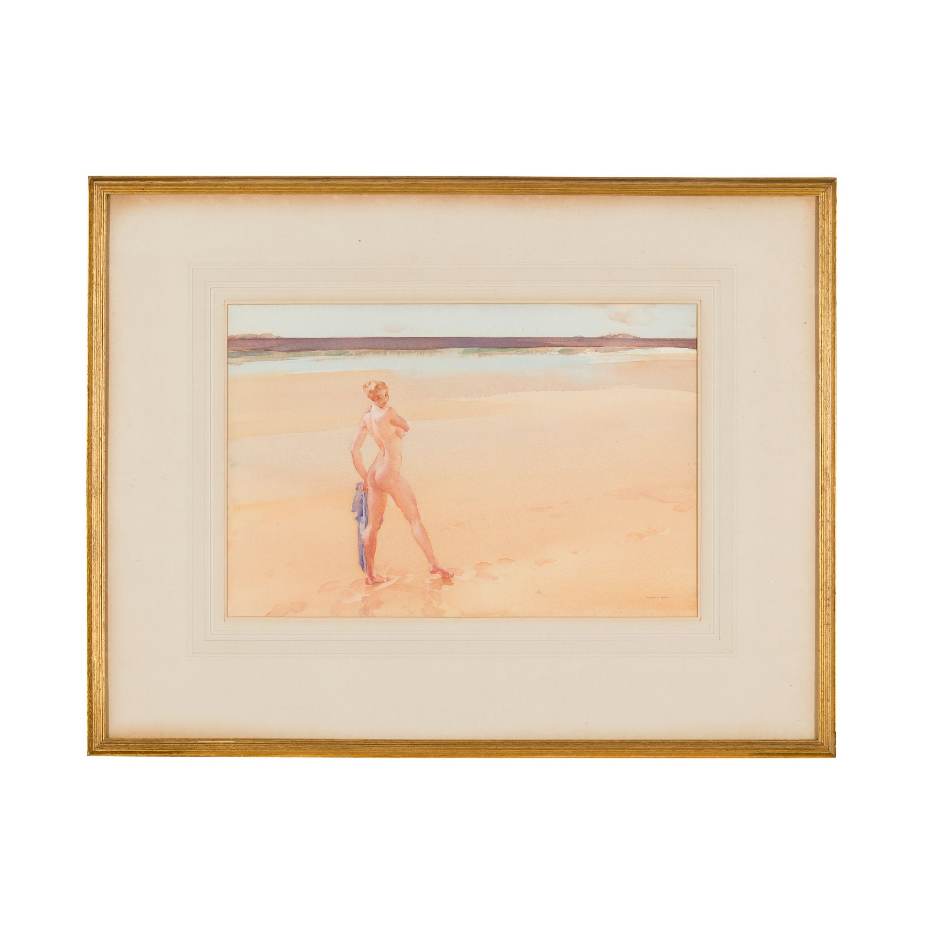 § SIR WILLIAM RUSSELL FLINT P.R.A., P.R.W.S., R.S.W., R.O.I., R.E. (SCOTTISH 1880-1969) JOSEPHINE - Image 2 of 3