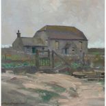§ STANLEY CURSITER C.B.E., R.S.A., R.S.A. (SCOTTISH 1887-1976) COTTAGE IN THE DUNES