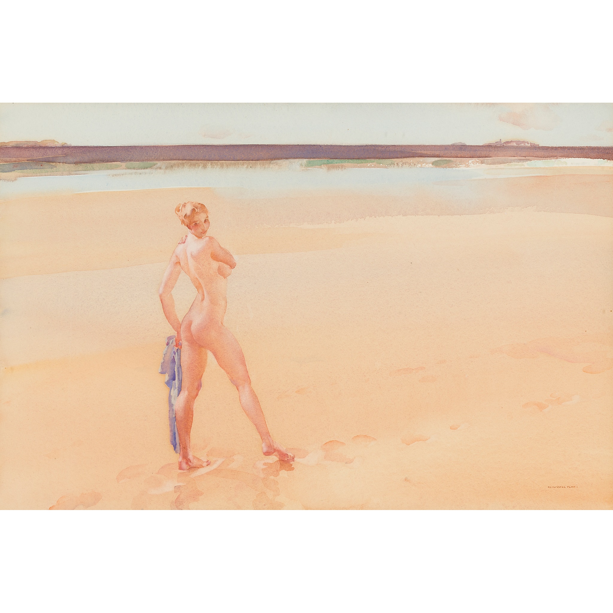 § SIR WILLIAM RUSSELL FLINT P.R.A., P.R.W.S., R.S.W., R.O.I., R.E. (SCOTTISH 1880-1969) JOSEPHINE