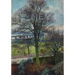 § JAMES MCINTOSH PATRICK R.S.A., R.O.I., A.R.E., L.L.D (SCOTTISH 1907-1998) MAGDALEN GREEN WITH THE