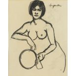 § JOHN DUNCAN FERGUSSON R.B.A. (SCOTTISH 1874-1961) NUDE