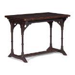 COX & SONS, LONDON (ATTRIBUTED MAKER) GOTHIC REVIVAL SIDE TABLE, CIRCA 1870