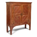 ENGLISH, MANNER OF CHRISTOPHER DRESSER, OR R.A. BOYD GOTHIC REVIVAL SIDE CABINET CIRCA 1870