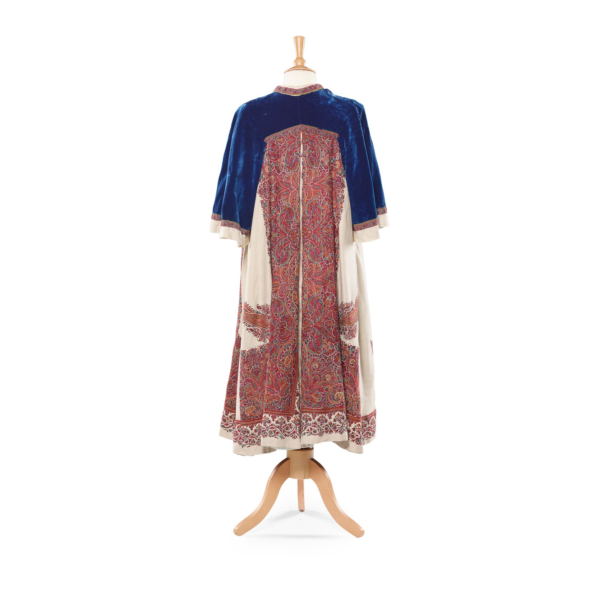 ENGLISH EMBROIDERED SHAWL COAT, MID-19TH CENTURY - Image 2 of 5