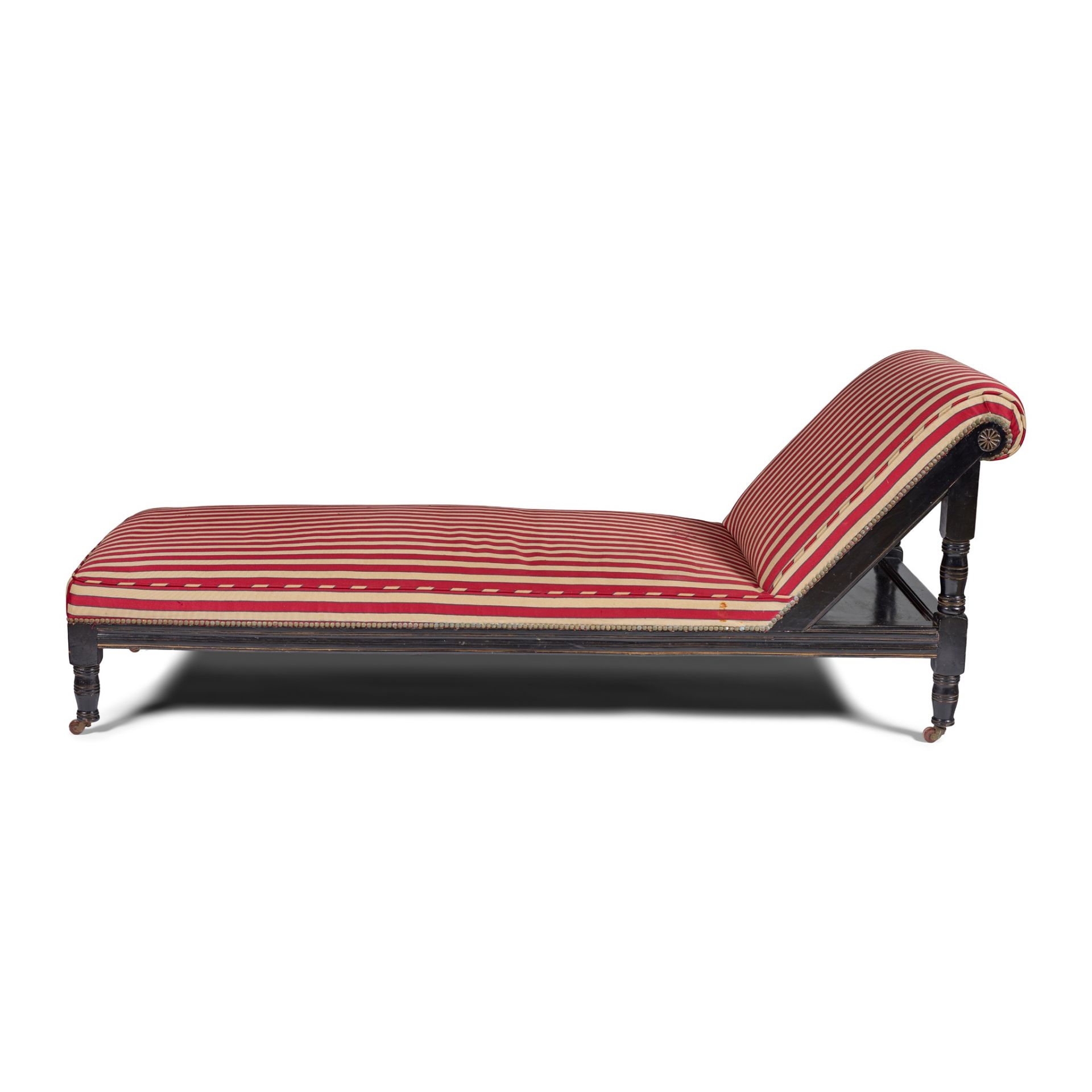 COLLINSON & LOCK, LONDON (ATTRIBUTED MAKER) AESTHETIC MOVEMENT CHAISE LONGUE, CIRCA 1870 - Image 2 of 3