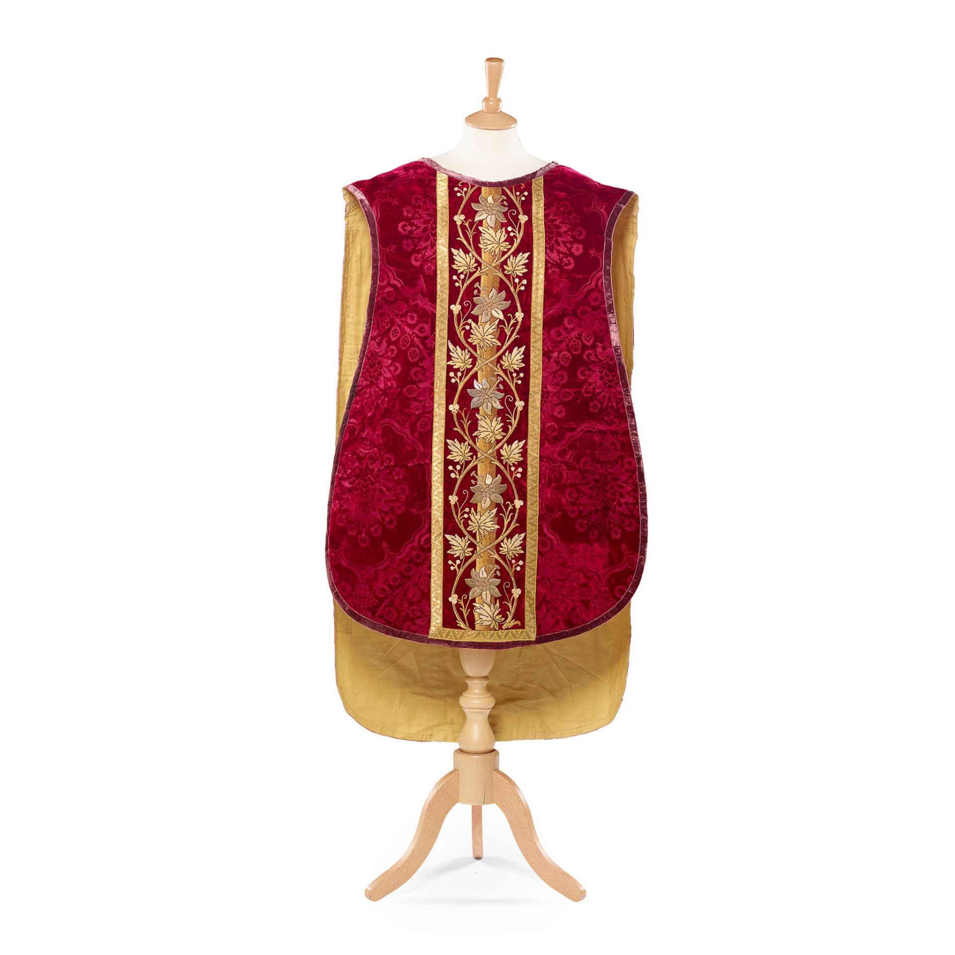 ENGLISH EMBROIDERED CHASUBLE, MID-LATE 19TH CENTURY - Bild 3 aus 5
